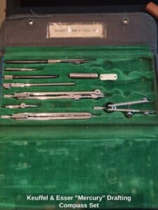 Keuffel-Esser-Mercury-Drafting-Compass-Set