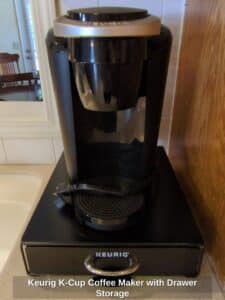 Keurig-K-Cup-Coffee-Maker-with-Drawer-Storage