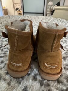 Koolaburra-by-UGG-Short-Suede-Boots-with-Bow-second-image
