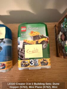 LEGO-Creator-in-Building-Sets-Dune-Hopper-Mini-Plane-Mini-Digger-LEGO-Minecraft-Micro-World-third-image