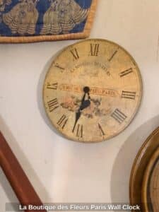 La-Boutique-des-Fleurs-Paris-Wall-Clock