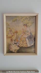 La-Mode-Illustree-Fashion-Plate-Print