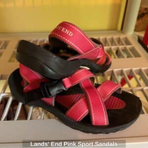 Lands-End-Pink-Sport-Sandals