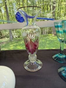 Lenox-Crystal-Vase-with-Gold-Rim-second-image