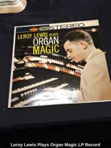 Leroy-Lewis-Plays-Organ-Magic-LP-Record