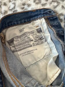 Levis-Premium-Cut-Off-Denim-Shorts-second-image