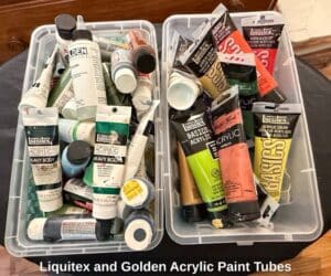 Liquitex-and-Golden-Acrylic-Paint-Tubes