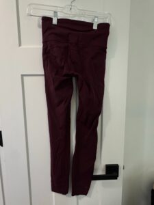 Lululemon-Align-High-Rise-Crop-Burgundy-Leggings-second-image