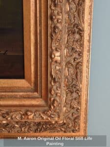 M.-Aaron-Original-Oil-Floral-Still-Life-Painting-second-image