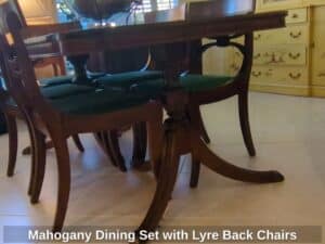 Mahogany-Dining-Set-with-Lyre-Back-Chairs-second-image