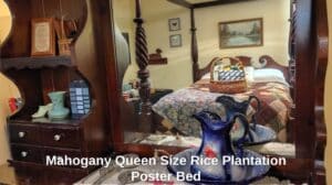 Mahogany-Queen-Size-Rice-Plantation-Poster-Bed