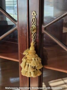 Mahogany-Secretary-Bookcase-with-Drawers-second-image