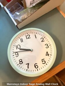 Mainstays-Indoor-Sage-Analog-Wall-Clock