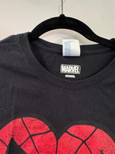 Marvel-Spider-Man-Heart-Graphic-T-Shirt-second-image