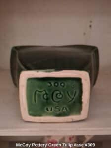 McCoy-Pottery-Green-Tulip-Vase-second-image