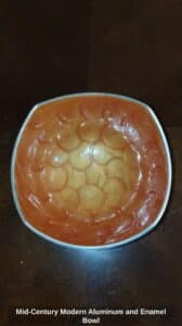 Mid-Century-Modern-Aluminum-and-Enamel-Bowl-second-image