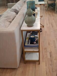 Modern-Console-Table-with-Faux-Marble-Top-and-Acrylic-Legs-1