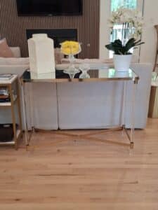 Modern-Console-Table-with-Mirrored-Top-and-Acrylic-Legs-second-image-1
