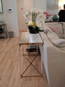 Modern-Console-Table-with-Mirrored-Top-and-Acrylic-Legs-third-image-1