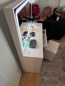 Modern-Vanity-Table-with-LED-Mirror-and-Stool-second-image