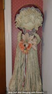Mop-Doll-Wall-Hanging-with-Flowers