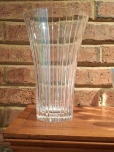 Nachtmann-Saphir-Crystal-Fluted-Vase