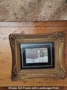 Ornate-Gilt-Frame-with-Landscape-Print