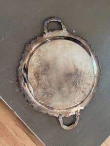 Ornate-Silver-Plated-Serving-Tray-with-Grape-Motif-and-Handles-second-image