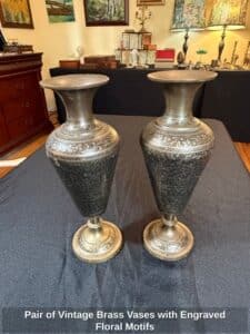 Pair-of-Vintage-Brass-Vases-with-Engraved-Floral-Motifs-1