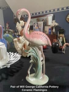 Pair-of-Will-George-California-Pottery-Ceramic-Flamingos-fourth-image