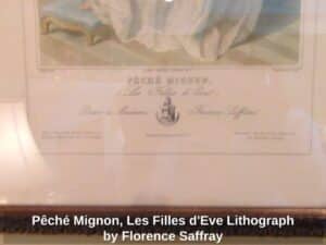 Pch-Mignon-Les-Filles-dEve-Lithograph-by-Florence-Saffray-second-image