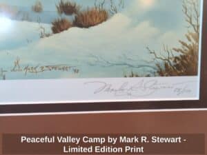 Peaceful-Valley-Camp-by-Mark-R.-Stewart-Limited-Edition-Print-third-image