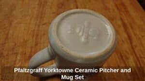 Pfaltzgraff-Yorktowne-Ceramic-Pitcher-and-Mug-Set-second-image