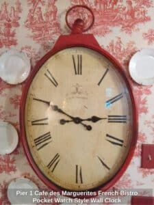Pier-Cafe-des-Marguerites-French-Bistro-Pocket-Watch-Style-Wall-Clock