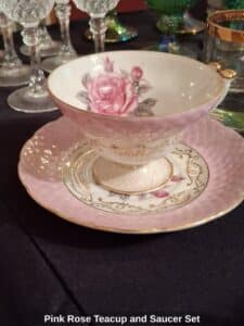 Pink-Rose-Teacup-and-Saucer-Set