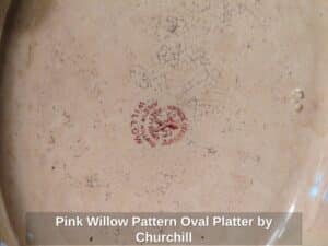 Pink-Willow-Pattern-Oval-Platter-by-Churchill-second-image