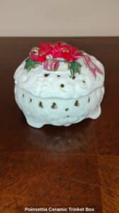 Poinsettia-Ceramic-Trinket-Box