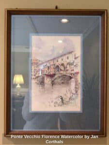 Ponte-Vecchio-Florence-Watercolor-by-Jan-Corthals