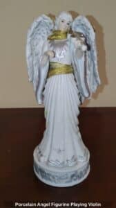 Porcelain-Angel-Figurine-Playing-Violin