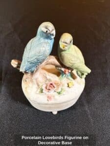 Porcelain-Lovebirds-Figurine-on-Decorative-Base-1