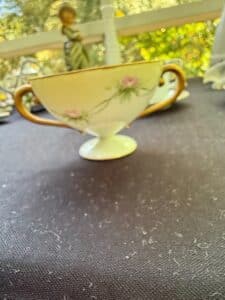 Porcelain-Sugar-Bowl-with-Monogram-M.S.-and-Floral-Decoration-fourth-image