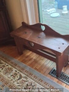 Primitive-Heart-Cutout-Wooden-Bench