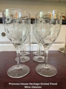 Princess-House-Heritage-Etched-Floral-Wine-Glasses