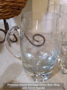 Princess-House-Heritage-Glass-Beer-Mug-with-Scroll-Handle