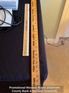 Promotional-Wooden-Rulers-Gwinnett-County-Bank-Western-Yearbook