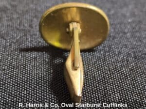 R.-Harris-Co.-Oval-Starburst-Cufflinks-fourth-image