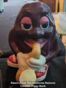 Raisin-from-The-California-Raisins-Ceramic-Piggy-Bank