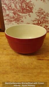Red-Earthenware-Mixing-Bowl-with-Cream-Interior-Pyrex-Primary