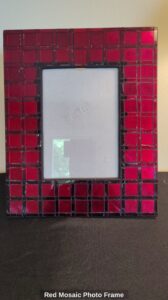 Red-Mosaic-Photo-Frame