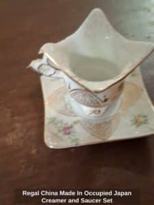 Regal-China-Made-In-Occupied-Japan-Creamer-and-Saucer-Set